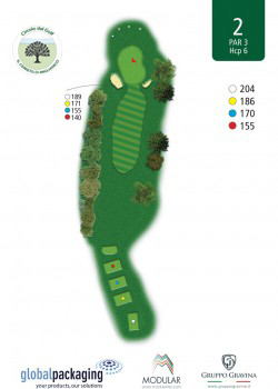 Buca 2 del Golf Il Cerreto di Miglianico